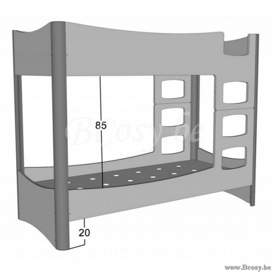MathyByBols Mathy By Bols Lit Fusion Superposé 162 Indissociable 90