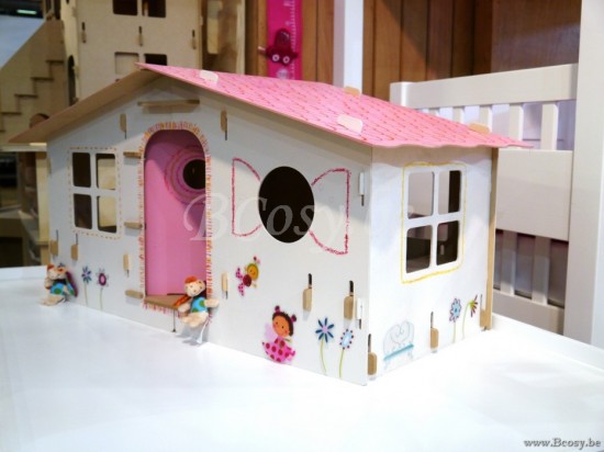 MathyByBols Mathy By Bols Lola Chalet Miniatuur Poppenhuisje 80X43 H