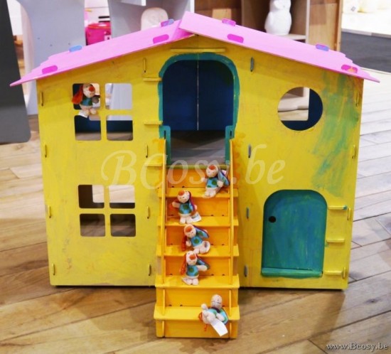 MathyByBols Mathy By Bols Lola Chalet Miniature Maison De Poupée L Double 80X65 H