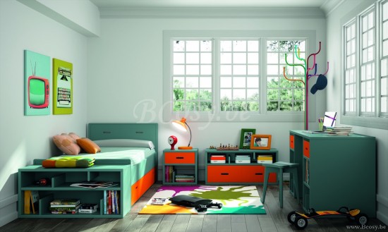 MathyByBols Mathy By Bols Madaket Kids Children'S Single Toddler Bed 90