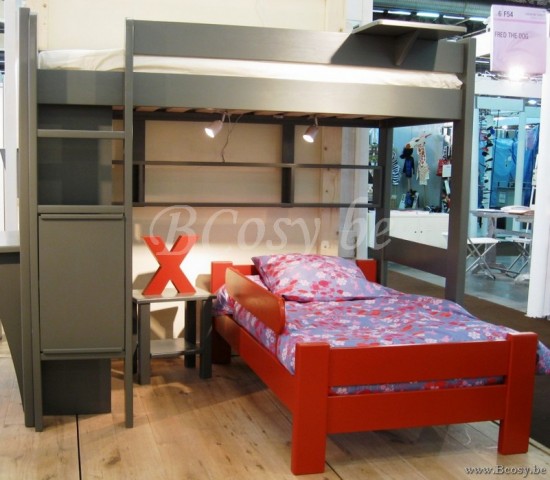 MathyByBols Mathy By Bols Meubels voor Peuters Hochbett Leiter verhinderungen Kinderkamer Meubelen voor Pubers Verhoogde kinderbedden opstapverhinderingen Kinderkamers Verhoogd bed opstapverhindering Jeugdkamers Hochbett Leiter verhinderung Meub