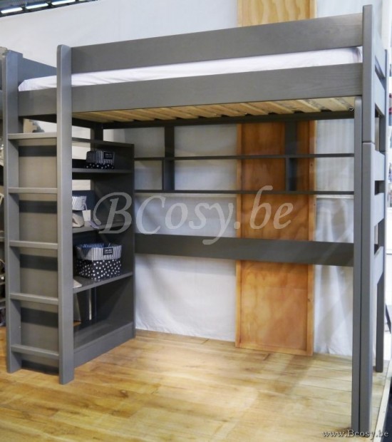 MathyByBols Mathy By Bols Dominique 186 Raised Kids Children'S High Sleeper Bed Separable 80