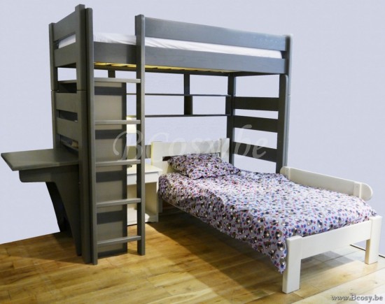 MathyByBols Mathy By Bols Verhoogde kinderbedden deelbaar
