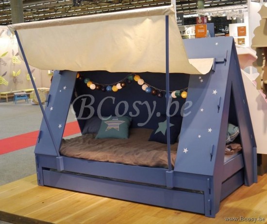 MathyByBols Mathy By Bols lit tente avec sommier sans tiroir lit