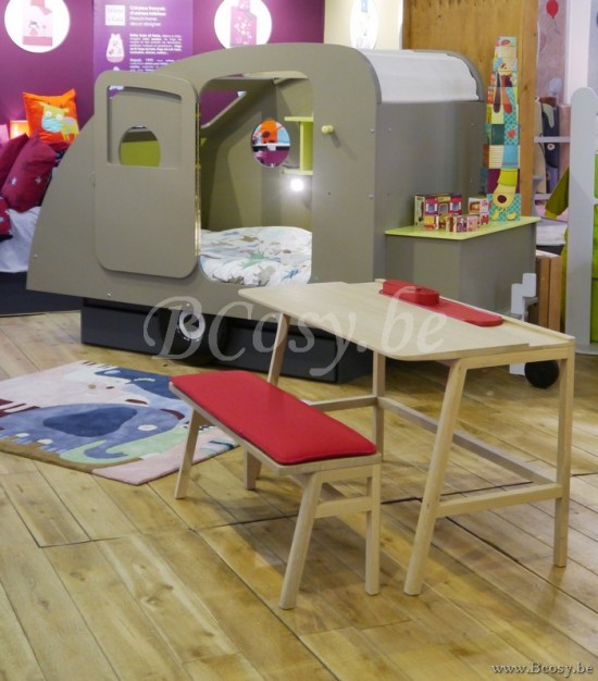 MathyByBols Mathy By Bols Grand Bureau Pour Enfants Vessel Chêne 120X75 H