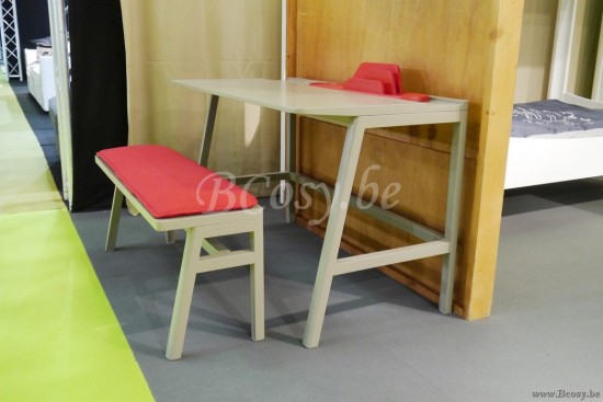 MathyByBols Mathy By Bols Vessel Kids Children'S Bedroom Desk Mdf + Beech 110X65 H