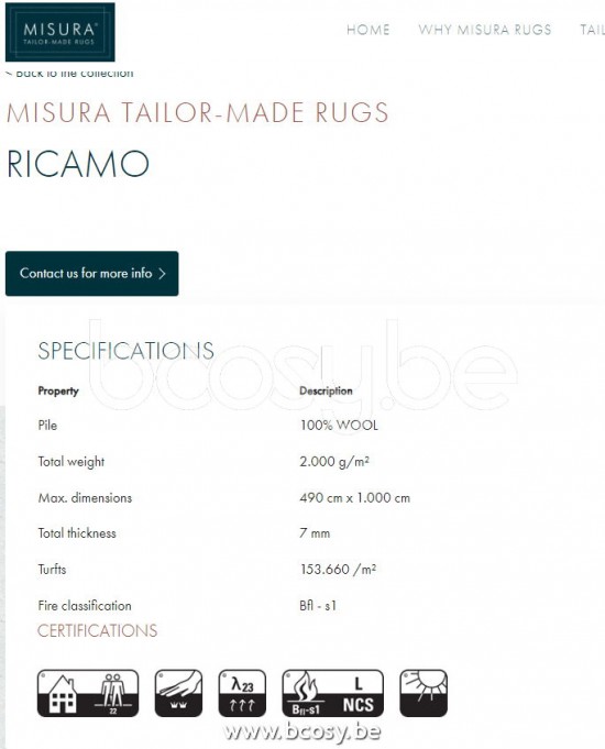 Misura Ricamo teppiche