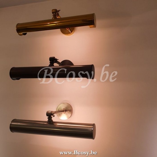 Tekna Nautic PICTURE LIGHT MEDIUM brushed nickel plated brass Y NAU 800.89.034