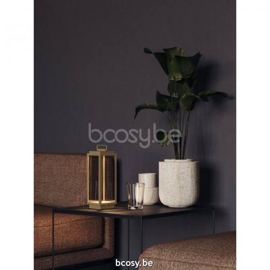 Tekna Nautic BLAKES PETITE TABLE LAMP-2700K-bronze foncé verre transparent.