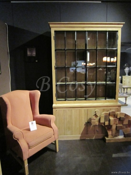 PR Interiors Landelijke Alice eiken buffetkast kast in eik met zwart smeedijzer deuren