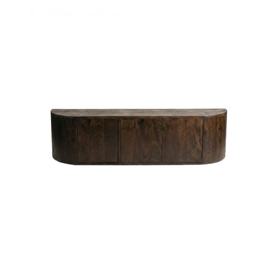 LABEL51 Tv-meubel Saya Espresso Mangohout 160 cm.