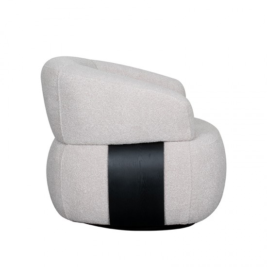 LABEL 51 Fauteuil Valenza Naturel Boucle One Size.