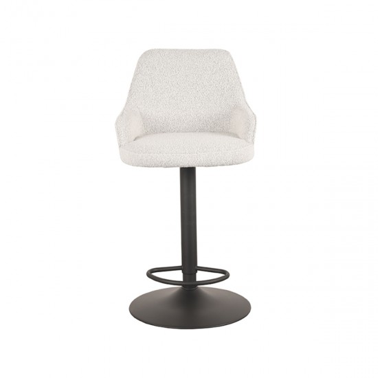 LABEL 51 Barkruk Fender Champagne Boucle Gaslift.