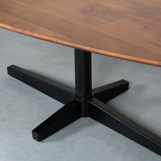 LABEL 51 Eetkamertafel Rosie Nature Smooth Mangohout 220 cm.