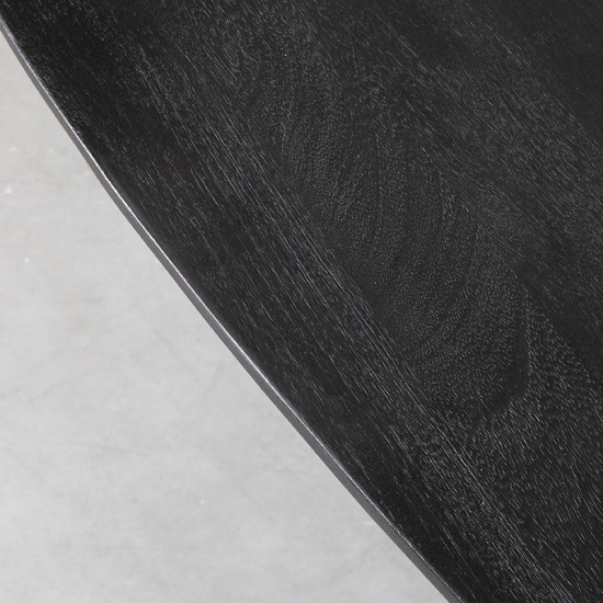 LABEL 51 Eetkamertafel Rosie Zwart Mangohout 220 cm.