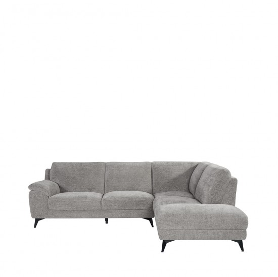 LABEL51 Hoekbank Santino - Stone - Elite - Rechts Voorstaand.