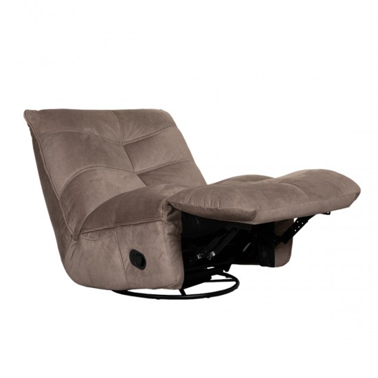 LABEL51 Fauteuil Take It Easy - Taupe - Cosmo - One Size.