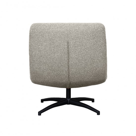 LABEL51 Fauteuil One Size Calix Mushroom Bouclé royal.