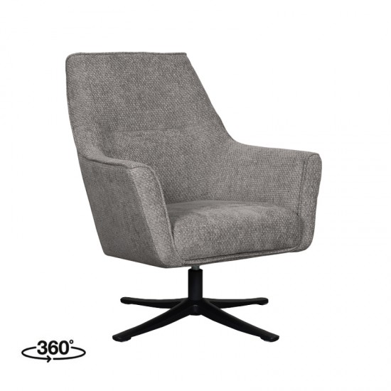 LABEL51 Fauteuil Tod - Stone - Elite - 76 cm.