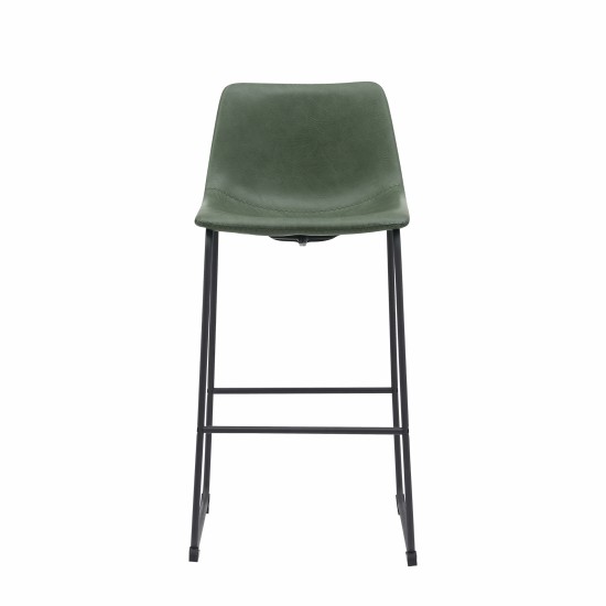 LABEL51 Barkruk Risto Hunter Kunstleder Hoog.