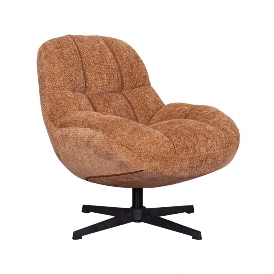 LABEL51 Fauteuil Huxley - Cognac - Elite - One Size.
