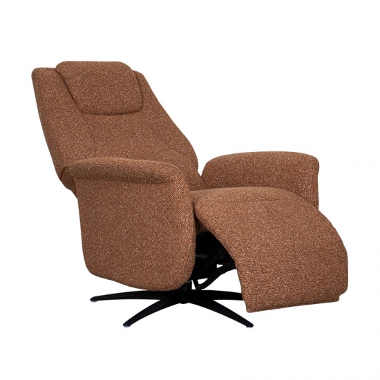 LABEL 51 Fauteuil Stockholm Coral Royal Boucle 1-Motorig.