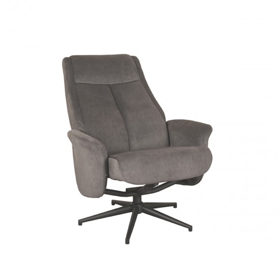 Relaxfauteuil bergen 77x76x105 cm antraciet cosmo perspectief2 v2