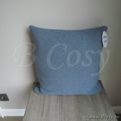 Kussen Wol Blauw