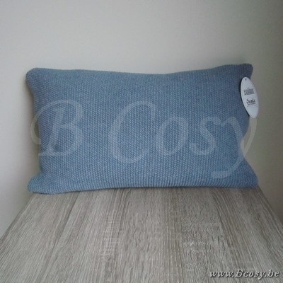 Kussen Wol Blauw