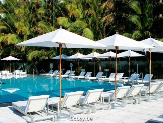 TUUCI Central centre wooden pole Market sunshade Umbrellas.