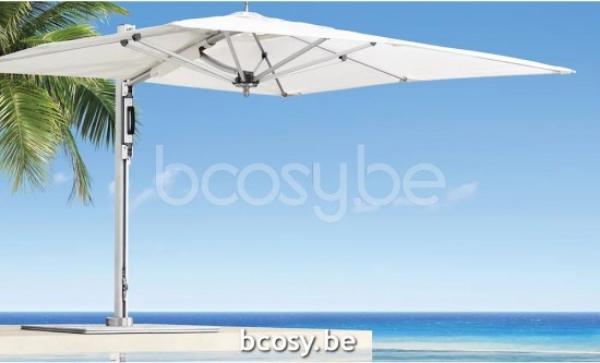 TUUCI Cantilever free pole Aluminium Umbrellas.