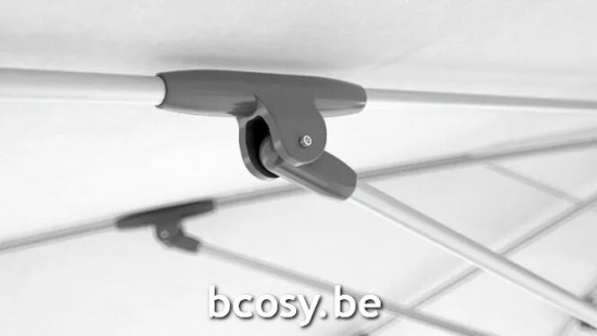 TUUCI Parasols suspendus deportés pendants décentrés à mât libre flottants en aluminium.