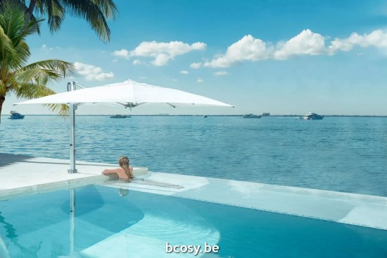 Tuuci Bay Master M1 Swim Under Cantilever Vierkant.