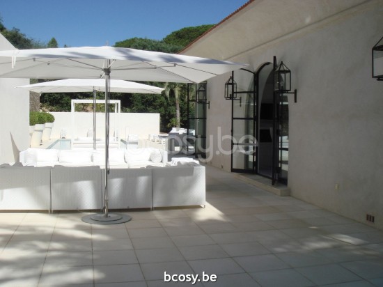 TUUCI centrale mast paal aluminium parasols.