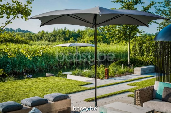 TUUCI centrale mast paal aluminium parasols.