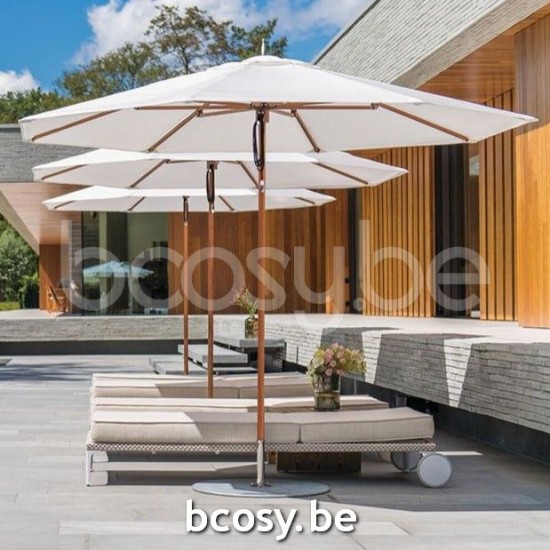 Tuuci Ocean Master M1 Center Post Hexagon Aluma Teak Naturel.