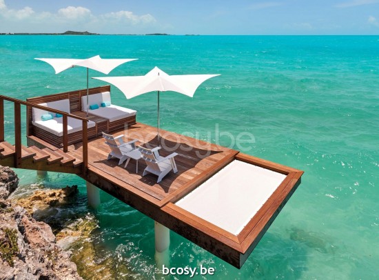 TUUCI centrale mast paal aluminium parasols.