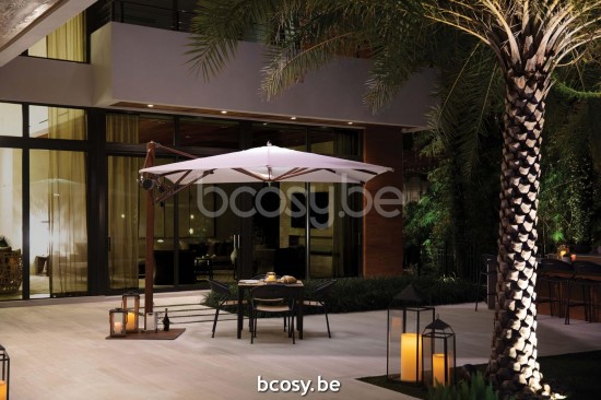 TUUCI centrale mast paal aluminium parasols.