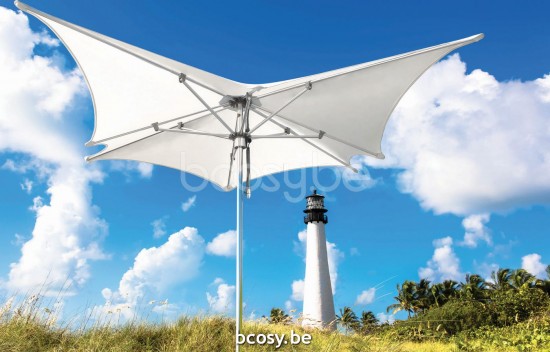 TUUCI Central centre aluminium pole Market sunshades Umbrellas.