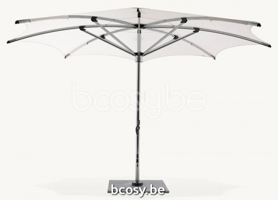 TUUCI centrale mast paal aluminium parasols.