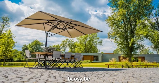 TUUCI Central centre aluminium pole Market sunshades Umbrellas.