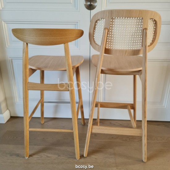 Vincent Sheppard Teo tabourets de comptoir cadre en Chêne Naturel Chêne Naturel.