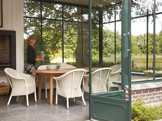 Vincent Sheppard Victor Fauteuil Lloyd Loom Blanc pur.