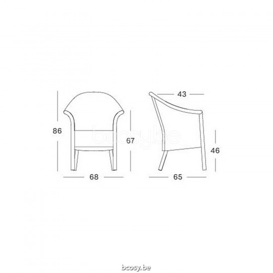 Vincent Sheppard Vincent Sheppard Victor Dining Armchair Dusty Green Lloyd Loom.
