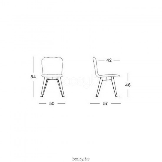 Vincent Sheppard Lily Dining Chair Natural Oak Wood frame Black Lloyd Loom.