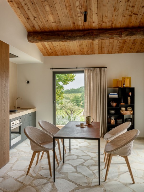 Vincent Sheppard Chaise Joe base chêne Joe Chaise Cadre en Bois Chêne naturel Lloyd Loom Lavage à la neige.