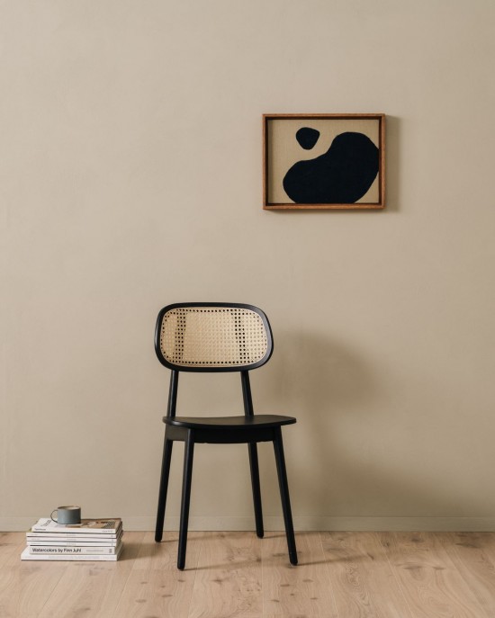 Vincent Sheppard Titus Chaise cadre en Chêne Noir teinté Chêne Noir teinté.