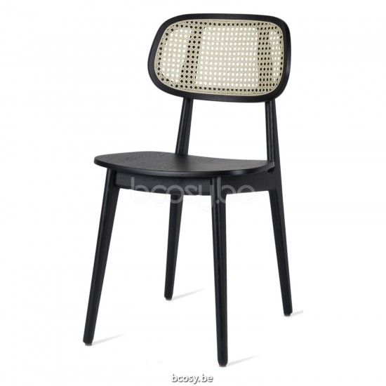 Vincent Sheppard Titus Stuhl schwarz Titus Stuhl Rahmen aus Schwarz gebeizt Eiche Schwarz gebeizt Eiche.