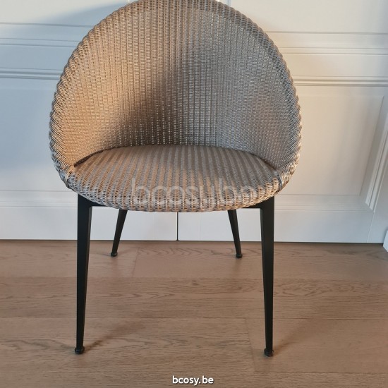 Vincent Sheppard Jack stoelen eetkamerstoelen eethoekstoelen eettafelstoelen eetstoelen Zwart Gepoedercoat Stalen X frame Nac