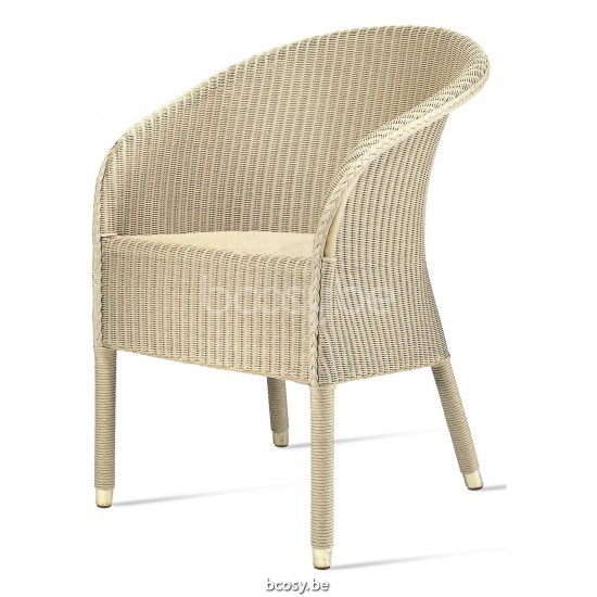 Vincent Sheppard Chester Stoel Gebroken Wit Lloyd Loom.